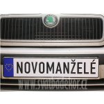 Svatební SPZ - novomanželé – Zboží Mobilmania