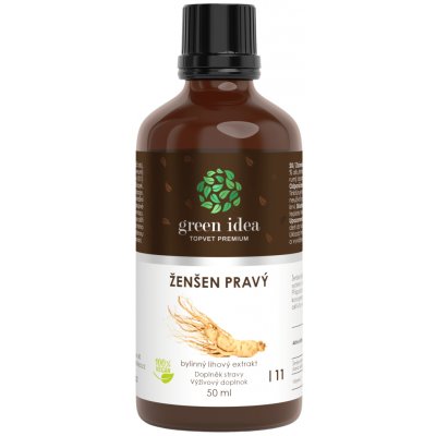 Topvet Žen šen tinktura kapky 50 ml – Hledejceny.cz