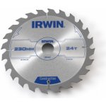 Irwin Pilový kotouč s SK plátkem, 230x30 mm, 24 zubů, pro ruční kotoučové pily, I230/24 – Hledejceny.cz