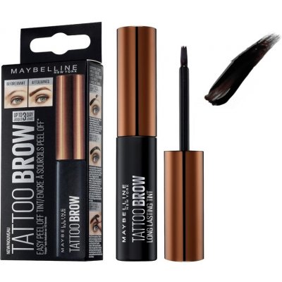 Maybelline Tattoo Brow Eyebrow Color Medium Brown 4,6 g – Zboží Mobilmania