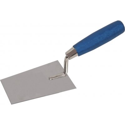 Lžíce zednická, nerezový plech, 120x78 mm, dřevěná rukojeť – Hledejceny.cz