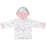 Baby Service bavlněný oboustranný kabátek s kapucí Městečko Růžový – Zboží Mobilmania