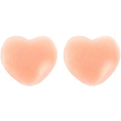 SuperLove Heart Invisible Silicone Nipple Covers Nude – Zboží Dáma