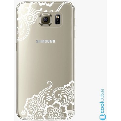 Pouzdro iSaprio White Lace 02 - Samsung Galaxy S6 Edge – Sleviste.cz