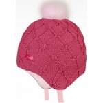 Dráče Merino pletená kojenecká laponka Vivo vzor růžová – Zboží Dáma