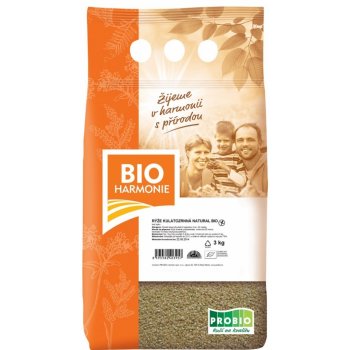 ProBio Bioharmonie Rýže kulatozrnná natural Bio 3 kg