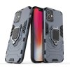 Pouzdro a kryt na mobilní telefon Apple Hurtel Obrněné Ring Armor + magnetický držák pro iPhone 12 mini modré 5907769323256