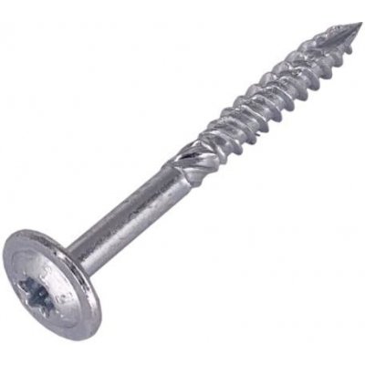 HPM TEC RAPI-TEC SK PLUS 5,0x50/27+R - stavební vrut do dřeva, polozávit, pozink, talířová hlava, TORX T25 – Hledejceny.cz