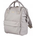 BabaBing Mani taška/ batoh šedá Blush Leatherette – Zboží Dáma