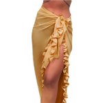 Amparo Miranda plážová sukně Chiffon S294 krémová – Zboží Mobilmania