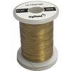 Výroba nástrahy Sybai Drátek Flat Colour Wire Ultrafine Pale Gold