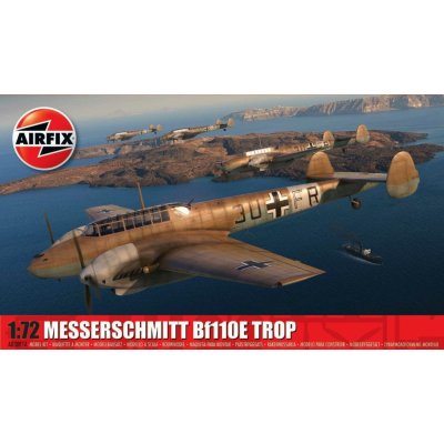 Airfix Classic Kit letadlo A03081A Messerschmitt Bf110E/E 2 TROP 1:72 – Hledejceny.cz
