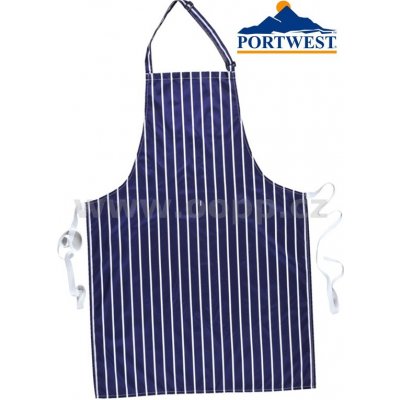 Portwest Zástěra laclová voděodolná S849 navy/bílá – Hledejceny.cz