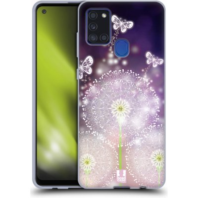 Pouzdro Head Case Samsung Galaxy A21s Pampelišky a Motýlci – Zboží Mobilmania