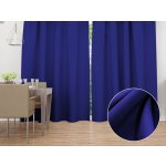 Biante Dekorační závěs Rongo RG-078 Královská modrá 140x150 cm – Sleviste.cz