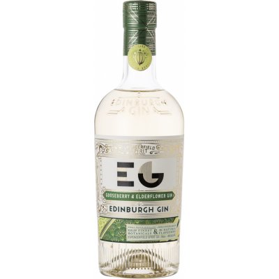 Edinburgh Gin Goosberry & Elderflower 40% 0,7 l (holá láhev) – Zboží Dáma