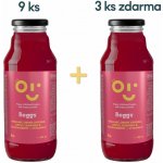 Beggs BIO Nápoj aronie, jablko, banán & jahoda 3 x 300 ml – Zboží Dáma