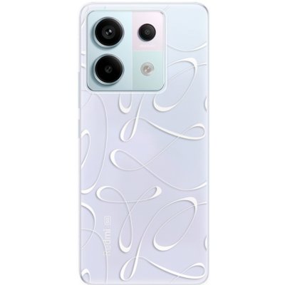 Odolné silikonové pouzdro iSaprio - Fancy - white - Xiaomi Redmi Note 13 Pro 5G / Poco X6 5G