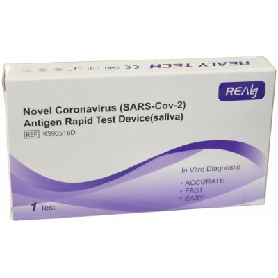 Hangzhou Realy Tech Novel Coronavirus SARS-Cov-2 Antigen Rapid Test Device saliva 1 ks – Zboží Mobilmania