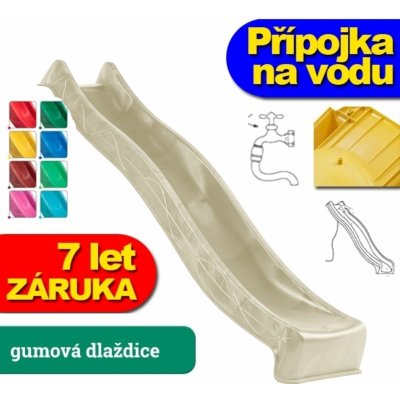 Monkey´s Home Skluzavka s přípojkou na vodu caffee latte 2,90 m – Sleviste.cz