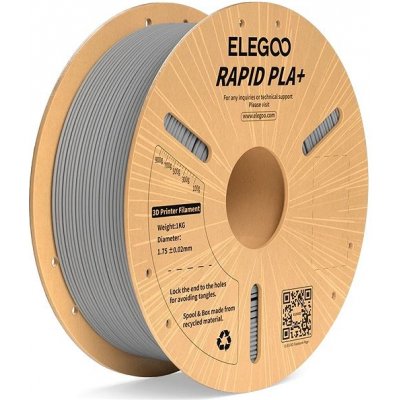 Elegoo RAPID PLA+ 1.75mm 1kg Grey ELEEG240428 – Zboží Mobilmania