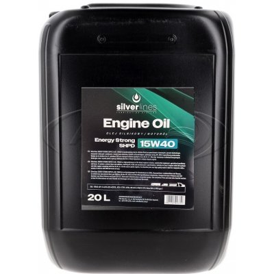 Silverlines Energy Strong SHPD 15W-40 20 l – Hledejceny.cz