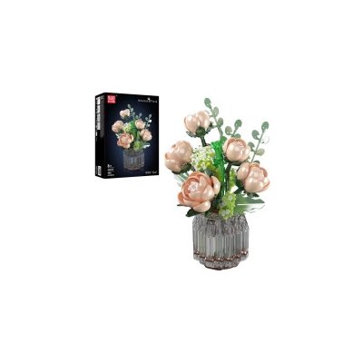 Mould King 24109 Bílé růže – Zboží Živě