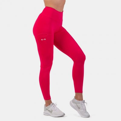 Nebbia Active High-Waist Smart Pocket Leggings Pink