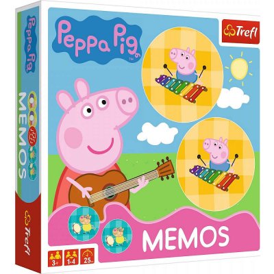 Trefl Pexeso papírové Prasátko Peppa