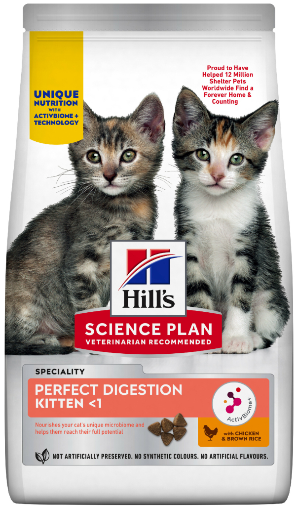 Hill’s Science Plan AB PftDig Kitten Chicken Rice 1,5 kg