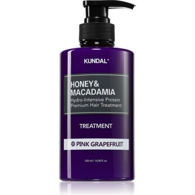 Kundal Honey & Macadamia White Musk intenzivní hydratační péče pro suché a poškozené vlasy 500 ml – Hledejceny.cz
