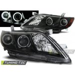 Tuning-Tec Přední čirá světla Toyota Camry VI (2006 - 2009) - černé - Angel Eyes – Hledejceny.cz
