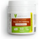 Vegetology Vitamín B12 1000 µg kyanokobalamin 60 tablet – Hledejceny.cz