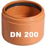 Osma KGUSM kanalizační přechodka DN 200, PVC/kamenina – Sleviste.cz
