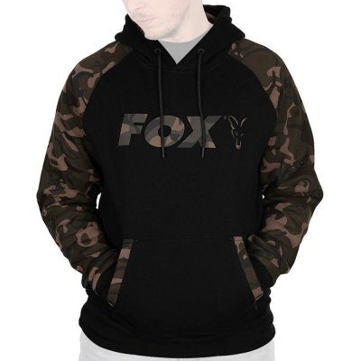 Fox Mikina Black / Camo Raglan Hoodie – Sleviste.cz