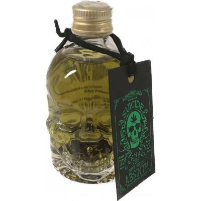 Hill's suicide Absinth Super Strong Cannabis 79,9% 0,05 l (holá láhev) – Zboží Dáma