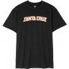 Pánské Tričko Santa Cruz triko Arch Strip T-Shirt Black