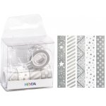 Heyda stříbrná 1,2 cm x 3 m 5 ks – Zboží Dáma