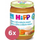 HiPP BIO Zelenina s těstovinami a šunkou 6 x 190 g