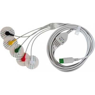 MEDITECH Equipment Co., Ltd. KABEL MEDITECH - 5 svodový s nalepovacími elektrodami – Hledejceny.cz