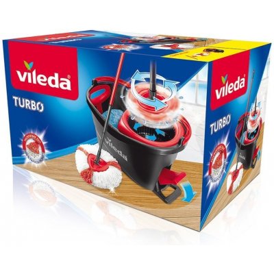 Vileda 151154-V Easy Wring Clean Turbo mop kbelík se šlapacím pedálem – Hledejceny.cz