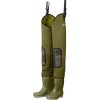 Rybářské prsačky DAM Brodící Holínky Fighter Pro+ Hip Neoprene Wader Felt Sole