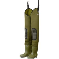 DAM Brodící Holínky Fighter Pro+ Hip Neoprene Wader Felt Sole