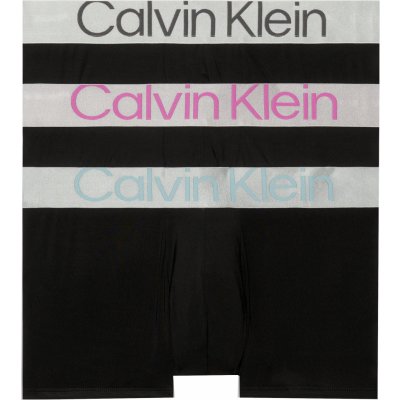 Calvin Klein 3 Pack pánské boxerky černé (NB3074A-MHQ) – Zboží Mobilmania