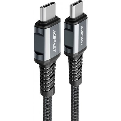 Acefast C1-03 USB Typ C - USB Typ C, 1,2m, šedý