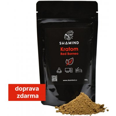 Shamind Kratom Red Borneo 25 g – Zboží Dáma