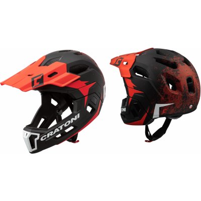 Cratoni C-Maniac 2.0 MX black/Red matt 2024 – Zboží Mobilmania