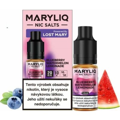 Maryliq Blueberry Watermelon Lemonade 10 ml 20 mg – Zbozi.Blesk.cz