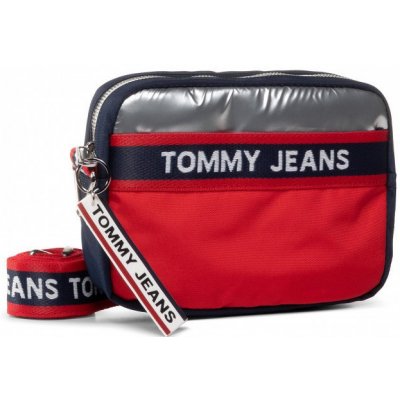 Tommy Jeans Tommy Hilfiger červeno-modrá crossbody kabelka LOGO TAPE CrossoVER CB – Zboží Mobilmania