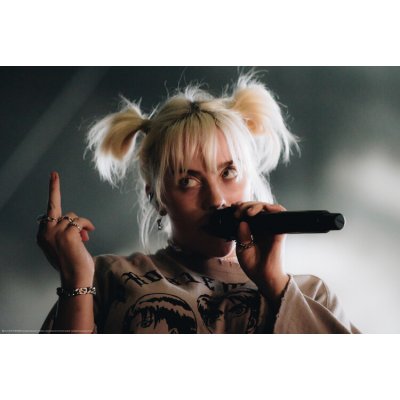 Plakát, Obraz - Billie Eilish at ACL Music Festival 2021, 91.5 × 61 cm – Zboží Dáma
